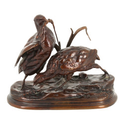 Jules MOIGNIEZ (1835 -1894) - Deux perdr