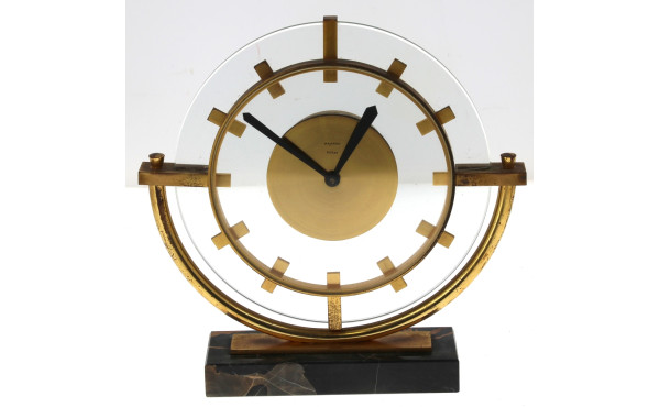 BAYARD 8 DAY - Pendule squelette en lait