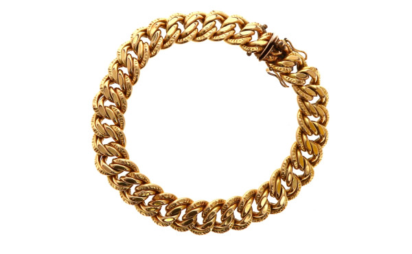 Bracelet maille américaine en Fix