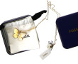 FOSSIL - Pendentif papillon en métal dor