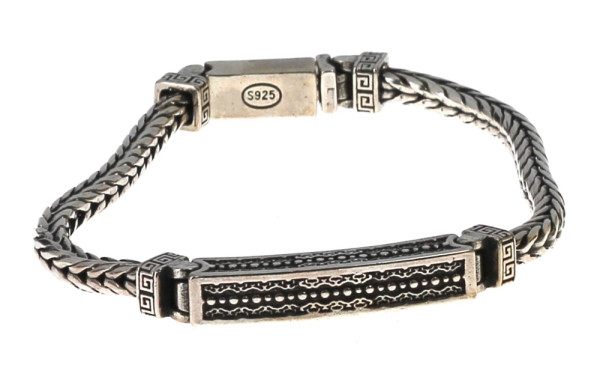 Bracelet en argent 925ème, poids 29,20 g