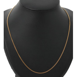 Chaîne en or jaune 18 cts, poinçon tête 