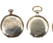 Lot de 4 montres de gousset en argent, p
