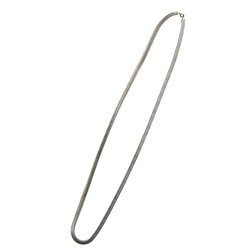 DIOR - Sautoir vintage en métal argenté 