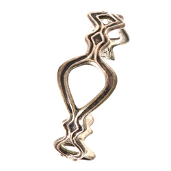 TOULHOAT - Bracelet jonc ouvrant en arge
