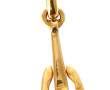 Pendentif ancre en or jaune 18 cts, poin