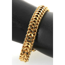 Bracelet ligne en plaqué or, bel état