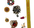 BROCHES FANTAISIE - Lot de 7 broches fan