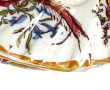 Soupière rocaille en faïence fine, base 