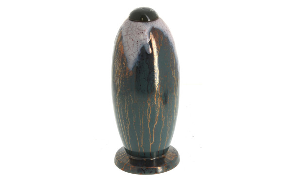 BONNY années 30 - Vase couvert en grès f