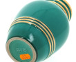 Petit vase années 50 en faïence vert éme