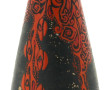 Vase ART DECO en céramique peinte de mot