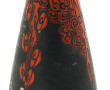 Vase ART DECO en céramique peinte de mot