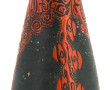 Vase ART DECO en céramique peinte de mot