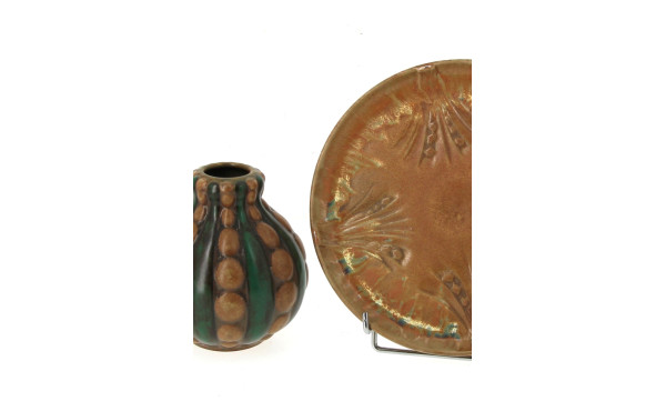 Louis LORIOUX - Petit vase boule en grès
