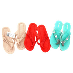 Lot de 3 paires de tongs femme neuves, p