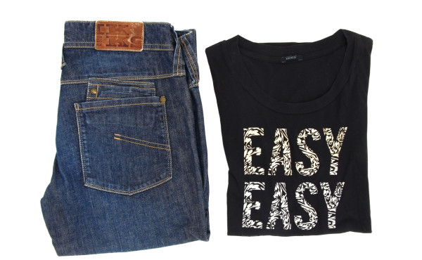 IKKS - Lot de 2 articles femme : 1 jean 