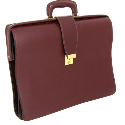 Gérard HENON Paris - Sacoche en cuir bor