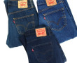 LEVI’S - 3 Jeans modèle 501, taille : 2 