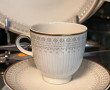 Service de table en porcelaine blanche, 
