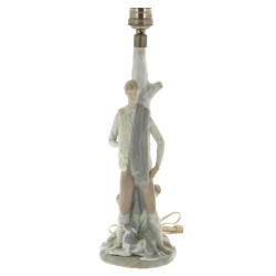NAO Spain - Pied de lampe en biscuit en 