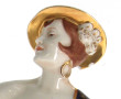 "Femme Charleston", grand sujet en porce