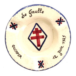 HB Quimper - Cendrier commémoratif en fa