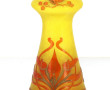 Vase ART NOUVEAU en verre multicouche ja
