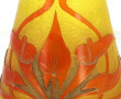 Vase ART NOUVEAU en verre multicouche ja