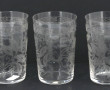 Suite de 3 verres timbales anciennes XIX