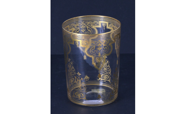 Verre timbale ancienne XIXème en cristal