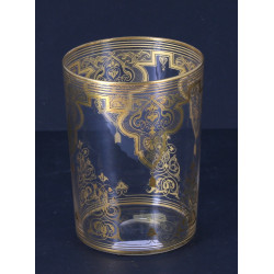 Verre timbale ancienne XIXème en cristal