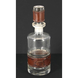 Carafe à whisky en verre, corps et bouch