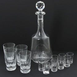 BACCARAT - 4 verres à apéritif en crista