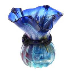 Maure Viel - Vase à col mouvementé en ve