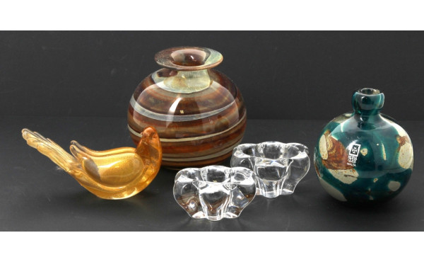 DAUM France - Paire de salerons en crist