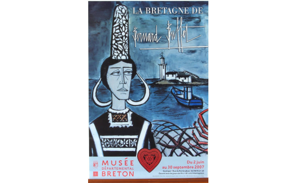 Bernard BUFFET - Affiche d'exposition du