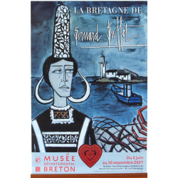 Bernard BUFFET - Affiche d'exposition du