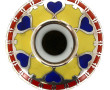 Petit vase nord africain en porcelaine p
