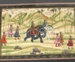 INDE (Xxème) "Cortège avec deux éléphant