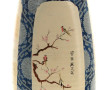 Beau vase en céramique japonaise décor d