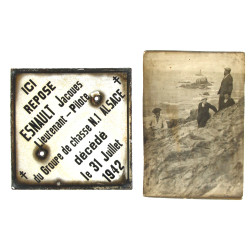 Thème 2NDE GM - Plaque commémorative en 