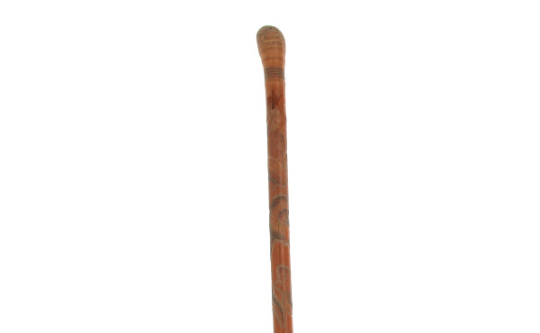 Canne asiatique en racine de bambou, scu