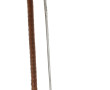 Canne épée, lame triangulaire, bois de r