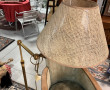 Lampadaire veilleuse articulé en laiton,