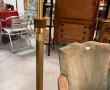 Lampadaire veilleuse articulé en laiton,