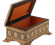 Coffret rectangulaire en marqueterie de 