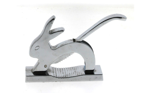 Casse-noix chromé en forme de lapin, L 1