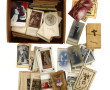Important lot d'images religieuses dont 