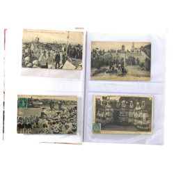 SUD FINISTERE - album de 200 CPA (beige)
